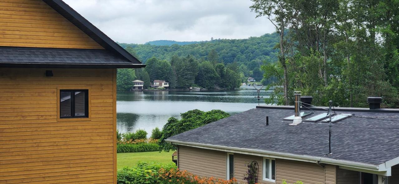 Le Nid Dore Sur Le Lac Val des Monts Exterior photo